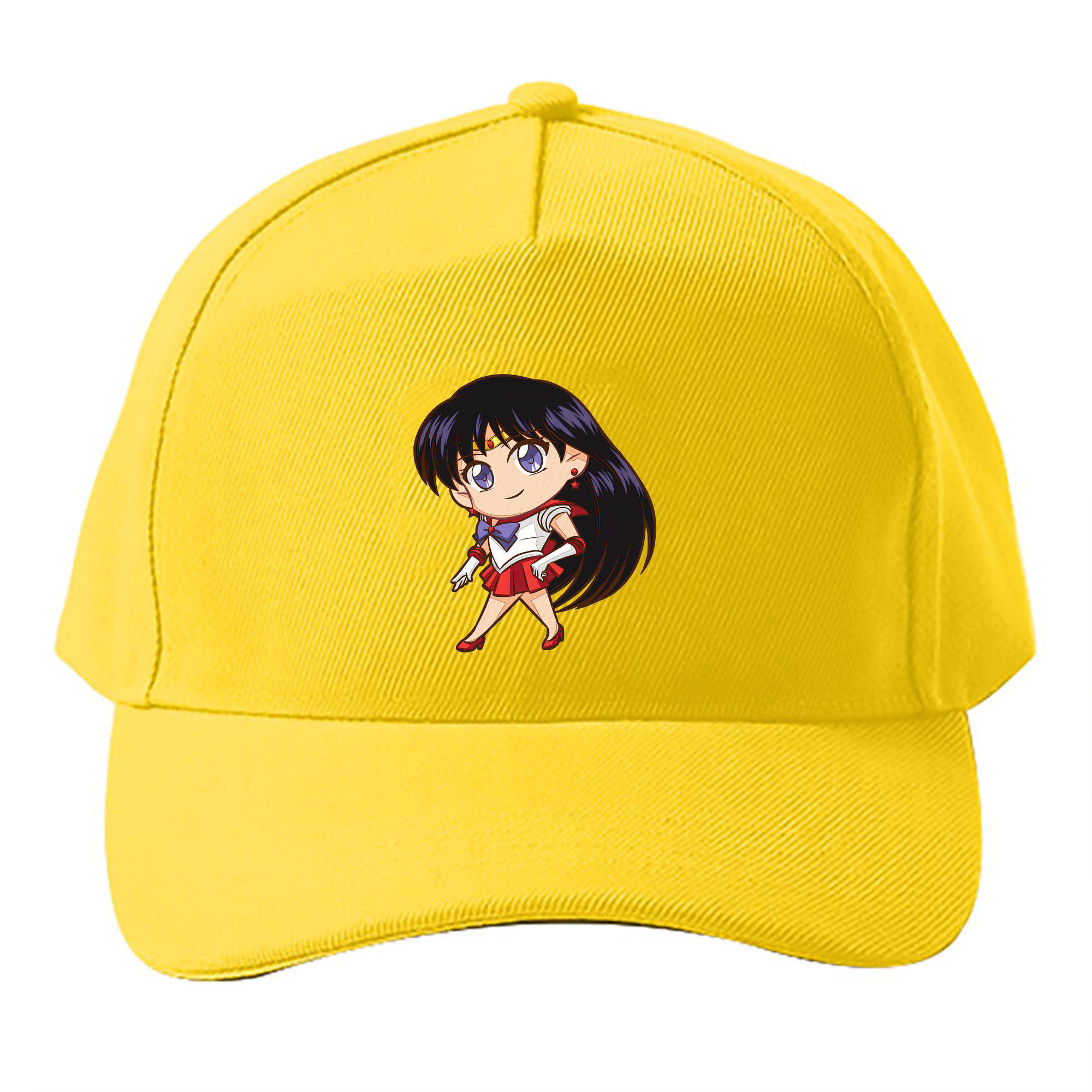 （画像用） 美少女戦士セーラームーン 火野レイ ひの レイ Sailor Moon Hino Rei （セーラーマーズ,Sailor Mars） ベースボールキャップ 綿100％ 男女兼用 帽子 スポーツ